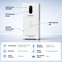 Système de stockage d'énergie tout-en-un monophasé 12kW 30kWh 16kWh norme américaine 120/240V pour maison solaire ESS