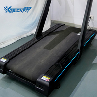 Tapis roulant électrique motorisé avec écran LED, vitesse de 1 à 20 km/h, pour utilisation en salle de sport
