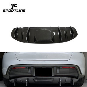 Diffusore Posteriore Inferiore in Fibra di Carbonio Secca per Porsche <span class=keywords><strong>Taycan</strong></span> 911 Sedan 4 Porte 2019-2021 - Product Image 1