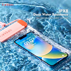 Bolsa impermeable universal para celular EARLDOM, funda impermeable IPX8, soporte subacuático con cordón para viajes de rafting - Product Image 3