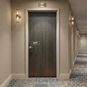 Porte Interne Ignifughe in Legno Yonking, Insonorizzate, per Casa e Hotel, Porte Tagliafuoco per Interni - Product Image 3