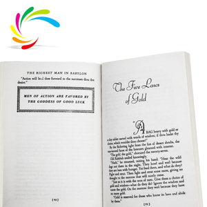 Services d'impression de livres avec couverture dorée à chaud, impression de livres pour adultes en anglais, le plus riche de Babylone - Product Image 5
