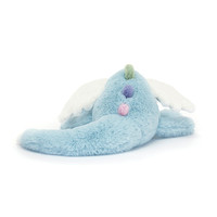 Jelly Blue Comforter Sky Dragon, animaux en peluche de haute qualité, jouets doux et mignons, poupée douce mythique, parfaite pour un cadeau d'anniversaire