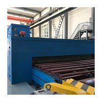 Máquina de granallado de placa de acero eléctrica más vendida, nueva condición, Motor Abrator Industrial, equipo de chorro de rueda PLC, venta