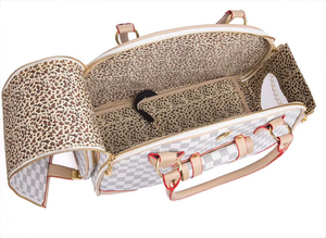 Bolso de Lujo Retro <span class=keywords><strong>para</strong></span> Mascotas, Transportín Compacto <span class=keywords><strong>para</strong></span> Perros y Gatos, Bolso Portátil Transpirable y Elegante <span class=keywords><strong>para</strong></span> Salidas. Personalizado - Product Image 3