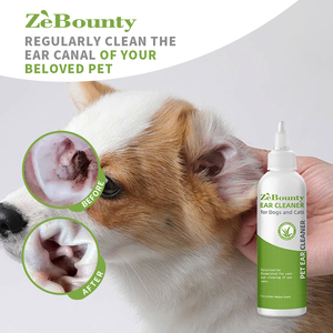 Recomendado por Veterinarios, Limpiador de Oídos Ecológico de Lujo con Aloe Vera para Perros y Gatos, 8 oz, Suave y Reparador del Tejido del Oído - Product Image 5