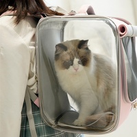 Cage pliable pour chien et chat, sac à dos à la mode, sac de voyage pour chat, sac à dos pour animaux de compagnie