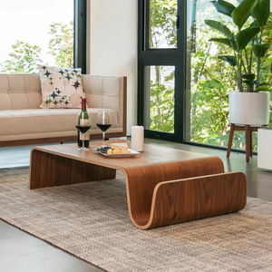 Tavolino da Caffè Pieghevole <span class=keywords><strong>in</strong></span> <span class=keywords><strong>Legno</strong></span> Massello Stile Nordico Mid-Century <span class=keywords><strong>Moderno</strong></span>, Design Scandi Minimalista per <span class=keywords><strong>Arredamento</strong></span> <span class=keywords><strong>Soggiorno</strong></span> - Product Image 4