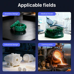 高品質高速印刷機405Nm Lcd Dlp鋳造可能なジュエリーワックス樹脂3Dプリンターゴールドジュエリーワックス鋳造金型 - Product Image 6