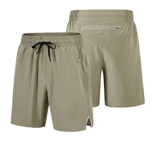 กางเกงวิ่งมาราธอนแห้งเร็วสำหรับผู้ชายพร้อมซิปและกระเป๋าหลังเอว - ดีไซน์สำหรับกีฬาแบบมืออาชีพสำหรับการฝึกซ้อม - Product Image 1