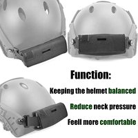 REVIXUN Accessoires pour casque de combat tactique Contrepoids NVG Pochette de contrepoids