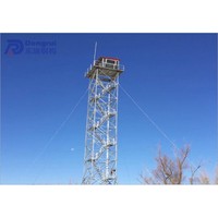 Estructura de acero ligero torre de tanque de agua torre de observación de acero prefabricada