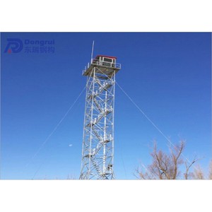 Tour de réservoir d'eau à structure en acier léger tour d'observation préfabriquée en acier - Product Image 2