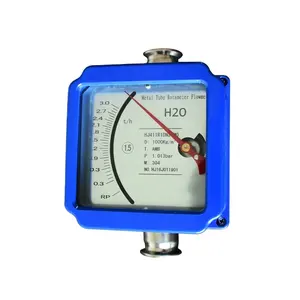 Micro Stroom Vloeistof Metal Rotameter Flowmeter Gas Zuurstof Lucht Rotor Flowmeter H2 N2 Analoge Uitgang Flow Meter