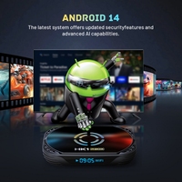 Precio al por mayor Android 14 TV Box HK1 Rbox X50 4K Decodificación 1000M LAN WiFi 6 Amlogic S905A Quad Core 32G 64G 128G Set Top Box
