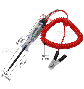 Stylo testeur de tension électrique, sonde, lampe, testeur de circuit automobile, détecteur de lumière, outils de diagnostic - Product Image 6