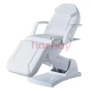 Hochey高品质理疗电动可调美容院美容纹身按摩椅高回弹海绵