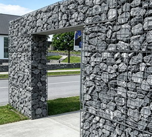 Panier en treillis métallique soudé antirouille pour <span class=keywords><strong>gabion</strong></span>, barrière de soutènement en pierre pour mur décoratif de villa et jardin - Product Image 1
