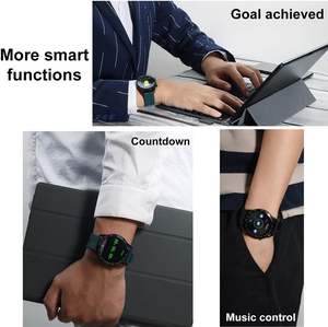 FILIEKEU Erkek Akıllı Saati Android/iOS Aramalar için Sesli Sohbet Kalp Atış Hızı/Uyku Monitörü Fitness/Etkinlik Takipçisi 1.3 inç Tam Ekran - Product Image 5