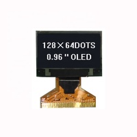 Layar OLED 128*64 0.96 Inci Modul OLED Warna Biru dan Putih