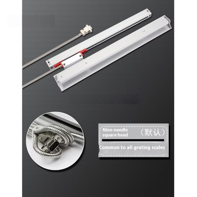 KA-300 100 150 200 250mm KA300-570/670mm Linear Scale Encoder System 5um Resolution 970mm Linear Slide for Milling Machine