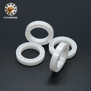 Roulements à billes en céramique Flyleopard 6806 30x42x7mm en oxyde de zircone, conception ouverte, haute vitesse, auto-lubrifiants - Product Image 3