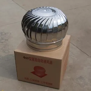 No Power Roof Turbo Fan Wind Turbine Ventilation For Warehouse with Base Plate 200- 1500 mm Roof Exhaust Fan