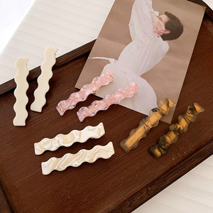 กิ๊บติดผม DOWELL รุ่นใหม่สไตล์เกาหลี ขายส่ง กิ๊บหนีบผมอะซิเตทขนาดเล็ก กิ๊บปากเป็ด - Product Image 4