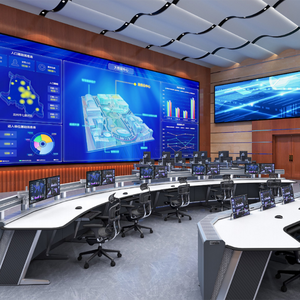 Modern Design <b>Iron</b> Mountain Command Center Console Commercial Furniture for Financial Institutions - Product Image 2