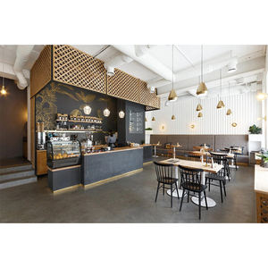 Kiosco de Café Personalizado con Pantalla LED |   Diseño Moderno de Cabinas para Cafetería |   Soluciones llave en mano para cafeterías en centros comerciales - Product Image 1