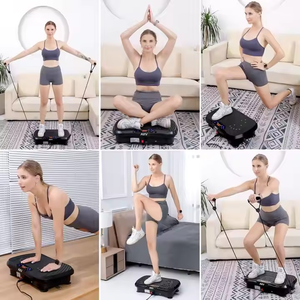 Dispositivo di massaggio vibratore dimagrante per il corpo di tendenza 2025 massaggiatore per la costruzione del corpo macchina per l'esercizio della piastra - Product Image 2