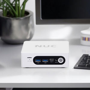 Nouveau mini <span class=keywords><strong>PC</strong></span> NUC N100 <span class=keywords><strong>Windows</strong></span> <span class=keywords><strong>10</strong></span> Intel Celeron DDR4 8 Go <span class=keywords><strong>de</strong></span> RAM SSD+HDD Ordinateur <span class=keywords><strong>de</strong></span> <span class=keywords><strong>bureau</strong></span> portable pour les entreprises Prises US/CN - Product Image 2