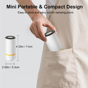 Pompe à <span class=keywords><strong>vide</strong></span> électrique portable USB 2026 pour la conservation des aliments, idéale pour le dropshipping et l'agent de fulfillment Shopify - Product Image 4