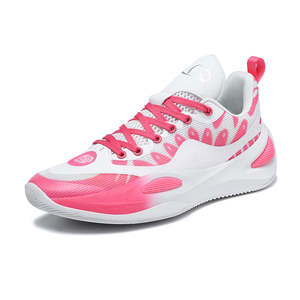 Chaussures de basketball basses 2025 légères et respirantes lavande avec empeigne en mesh, semelle intermédiaire en EVA et soutien de la cheville pour hommes, femmes et jeunes - Product Image 2