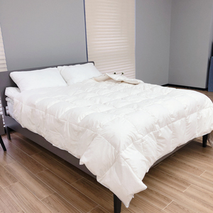 2025 grand service de commande OEM couverture <span class=keywords><strong>en</strong></span> coton couette couette reine taille épaisse lits jumeaux couette personnalisée duvet d'oie 90% hiver - Product Image 3