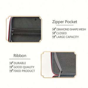 Modern Durable 13-15 Inch EVA Slim Laptop Briefcase with Dedicated <b>Tablet</b> Compartment <b>Waterproof</b> & Lightweight for Work Travel - Product Image 4