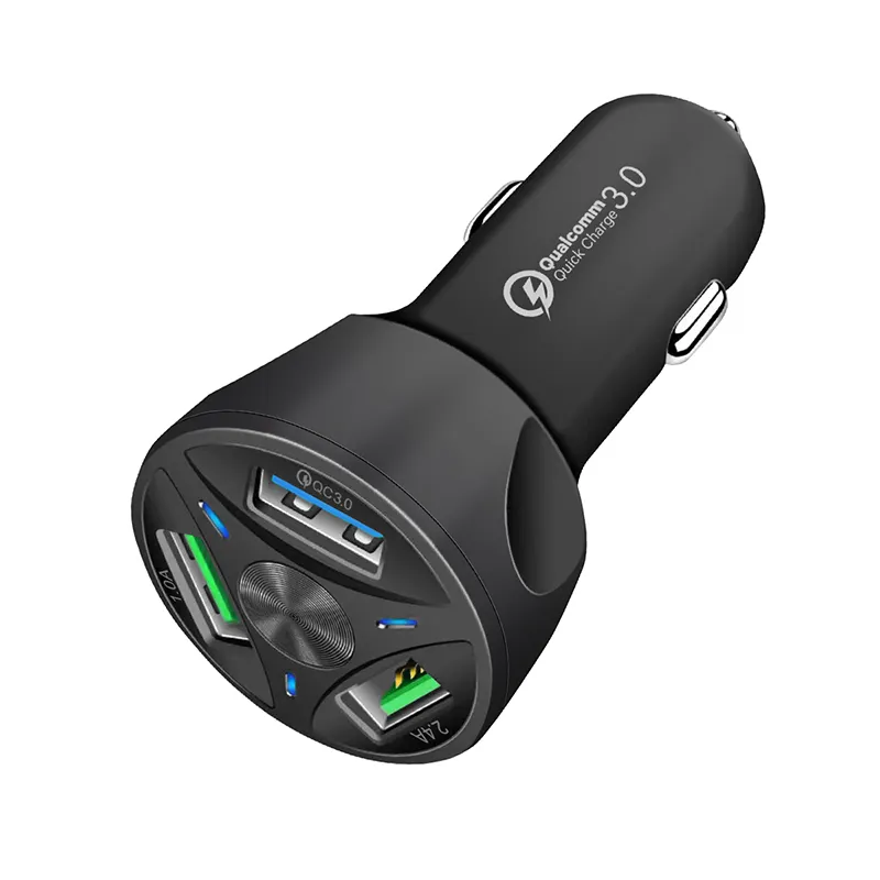 Hot sale 3 In 1 car charger 5V / 6.5A 36w QC3.0 Fast charging charger