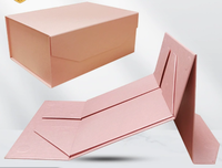 Boîte à livre pliable magnétique de qualité supérieure personnalisée pour pistolet de massage - Emballage cadeau en carton rigide écologique à plat avec logo