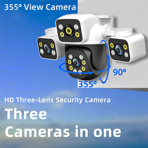 12MP kamera keamanan Wi-Fi 10X Zoom PTZ AI pelacakan gerakan penglihatan malam Audio dua arah CMOS tahan air IP65 dalam ruangan/luar ruangan - Product Image 3