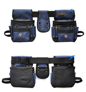 <span class=keywords><strong>Kit</strong></span> <span class=keywords><strong>de</strong></span> <span class=keywords><strong>electricista</strong></span> con funda, bolsa colgante <span class=keywords><strong>de</strong></span> cintura gruesa, reparación <span class=keywords><strong>de</strong></span> múltiples bolsillos, cremallera, bolsa <span class=keywords><strong>de</strong></span> cintura para herramientas - Product Image 3