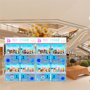 Máquina recreativa popular con monedas, 4 en 1, con tragamonedas, construcción de plástico, 1 año de garantía, juguetes de muñecas de la suerte para niños - Product Image 4