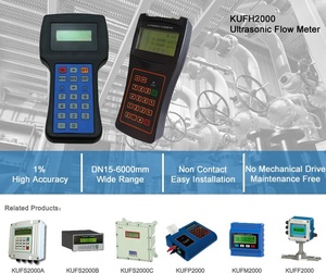Portable Handheld Ultrasonic <strong>Flowmeter</strong> R485 Output Customizable OEM Support <strong>for</strong> Water and Oil Medium - Product Image 4