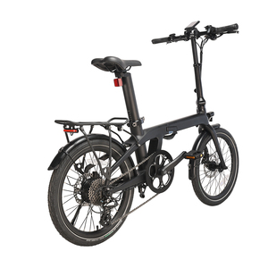 Vélo électrique pliable Naicisports X3 20 pouces en fibre de carbone, 7 vitesses, batterie 36V, moteur roue arrière 250W pour les trajets urbains compacts - Product Image 4