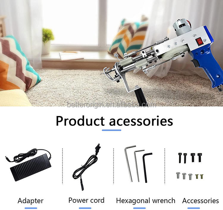 カーペット製造機タフティングマシンガンラグタフティングガン