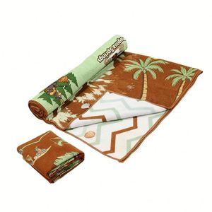 Serviette de plage à séchage rapide, extra large, sans sable, surdimensionnée pour adultes, cadeaux, serviette de plage - Product Image 1
