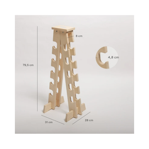 Popolare <span class=keywords><strong>Porta</strong></span> Pesi in <span class=keywords><strong>Legno</strong></span> per Palestra Domestica, Rastrelliera per Manubri in <span class=keywords><strong>Legno</strong></span> per Casa - Product Image 5