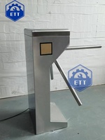 304 acier inoxydable semi-automatique trois rouleaux compteur de pièces de monnaie trépied tourniquet trois bras porte empreinte digitale tourniquet IP65