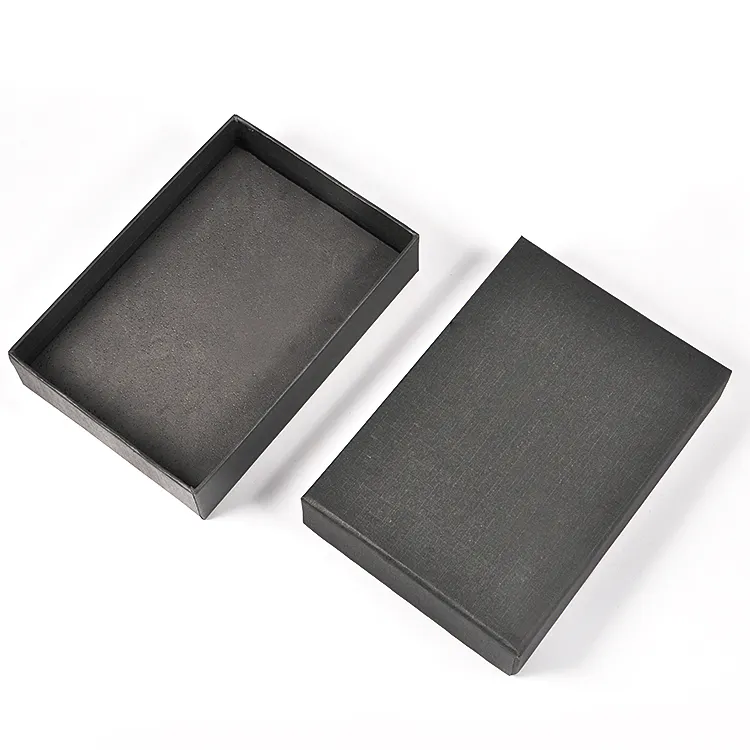 Çin kırtasiye özel Logo siyah kutu hediye kılıfı kağıt ambalaj kutuları dizüstü bilgisayar için