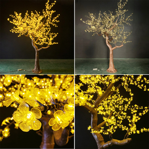 Albero di Ciliegio Artificiale Illuminato a LED Toprexdecor per Decorazioni Eventi, con Fiori Rosa, 2484 LED, 8.5 Piedi - Product Image 4