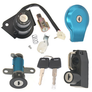 Ensemble de serrures de contacteur d'allumage de moto avec bouchon de réservoir et clés pour Yamaha XV250 250 2UJ 3DM, pièce de rechange pour moto de rue - Product Image 1